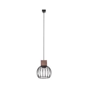 Imagine Lustră pe cablu MILAN 1xE27/60W/230V lemn