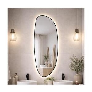 Imagine Baltica Design-LED Oglindă cu iluminare integrată STONE FLUID 15W/230V 4500K 155x50 cm IP65 č.