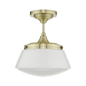 Imagine Där Lighting CAD0175 -Lustră aplicată pentru baie CADEN 1xE27/60W/230V IP44 alamă