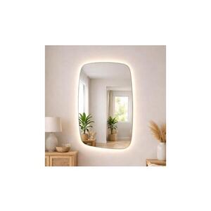 Imagine Baltica Design - Oglindă LED cu iluminare integrată STONE CALM LED/15W/230V 4500K 90x60 cm IP65