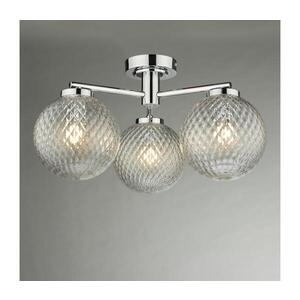 Imagine Där Lighting WAY5350 - Lustră aplicată pentru baie WAYNE 3xG9/3W/230V IP44 crom