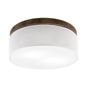 Imagine BRILAGI - Plafonieră LED BELLADONNA 2xE27/15W/230V ø 40 cm alb/stejar nuc