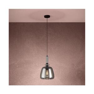 Imagine Lustră pe cablu Eglo 39997 BOVINO 1xE27/40W/230V fumuriu