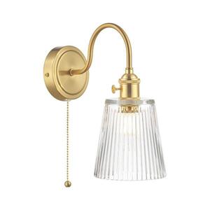 Imagine Där Lighting HAD0740-05 - Lampă de perete HADANO 1xE14/40W/230V aurie
