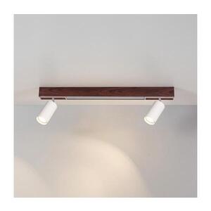 Imagine BRILAGI - Spot LED SELE 2xGU10/30W/230V + LED/15W alb/decor stejar