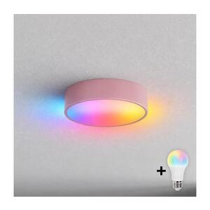 Imagine BRILAGI - Plafonieră LED RGBW CLARE 1xE27/12W/230V Ø 20 cm roz