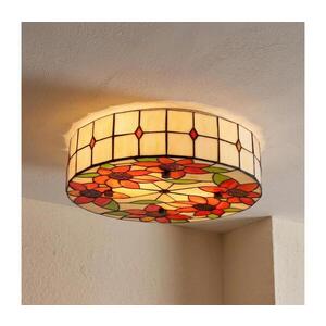 Imagine BRILAGI - Tiffany plafonieră din vitralii SUNFLOWER 2xE27/60W/230V Ø 40 cm