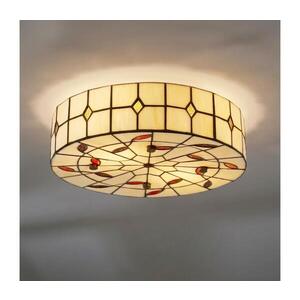 Imagine BRILAGI - Tiffany lampă de tavan cu vitralii FOLIA 2xE27/60W/230V Ø 40 cm