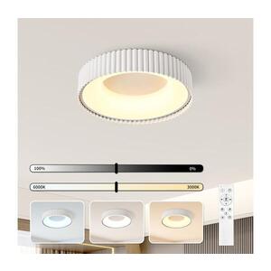 Imagine BRILAGI - Plafonieră LED dimabilă FALCON MODERN LED/30W/230V 40 cm albă + telecomandă