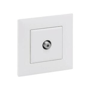 Imagine Legrand - priză TV cu ramă NILOE STEP albă