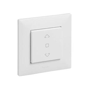 Imagine Legrand - Comandă pentru jaluzele cu ramă NILOE STEP albă