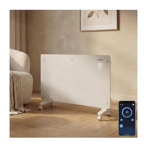 Imagine ZE - Convector electric inteligent cu afișaj LCD 2000W/230V Wi-Fi alb