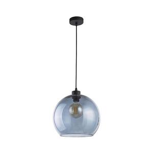 Imagine Lustră pe cablu CUBUS 1xE27/60W/230V albastră