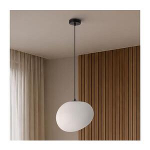 Imagine BRILAGI - Lampă suspendată pe cablu PEBBLES 1xE27/40W/230V Ø 30 cm neagră