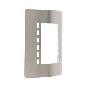 Imagine Eglo 55761 - Aplică de perete cu LED pentru exterior, 1xE27/10W/230V, IP44, crom mat