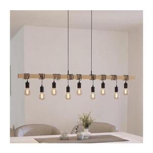 Imagine Eglo 49744 - Lustră pe cablu TOWNSHEND 9xE27/60W/230V