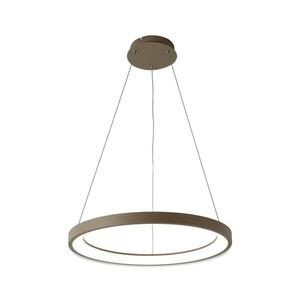 Imagine BRILAGI - Lustră LED reglabilă pe cablu FALCON SLIM LED/42W/230V Ø 50 cm bej + telecomandă