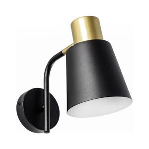 Imagine Lampă de perete 1xE27/20W/230V neagră/aurie