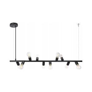Imagine Candelabru pe cablu 10xE27/20W/230V negru