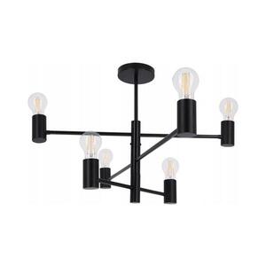 Imagine Lustru pe tijă 6xE27/20W/230V negru