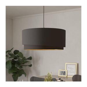 Imagine Eglo 39931 - Lustră suspendată pe cablu MANDERLINE 1xE27/40W/230V maro/auriu