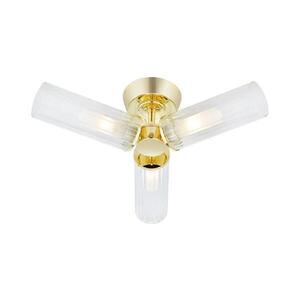 Imagine Markslöjd 109238 - Plafonieră aplicată pentru baie RIMINI 3xG9/20W/230V IP44 alamă