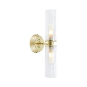 Imagine Markslöjd 109236 - Lampă de perete pentru baie RIMINI 2xG9/20W/230V IP44 alamă