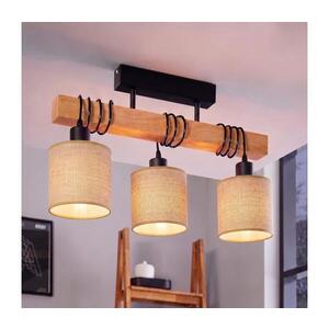 Imagine BRILAGI - Lustră aplicată NUBILA 3xE27/60W/230V pin/maro deschis