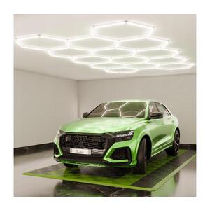 Imagine LED Stm plafonieră HEXAGON LED/570W/85-265V 5000K CRI 90 IP54 albă