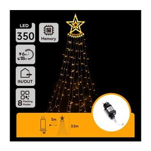 Imagine - Decorațiune LED de exterior pentru Crăciun LED/6W/230V 3, 5m IP44 alb cald