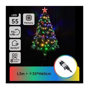 Imagine Decorațiune LED de Crăciun de exterior LED/3, 6W/230V 60 cm IP44 multicolor