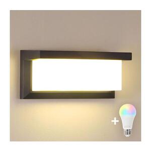 Imagine BRILAGI BRICKY Aplica de perete pentru exterior LED RGBW 1xE27/12W/230V antracit IP54