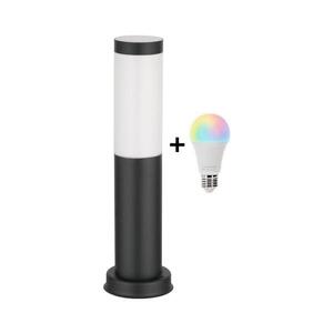 Imagine BRILAGI - LED RGBW Lampă de exterior 1xE27/12W/230V 40 cm IP44 neagră