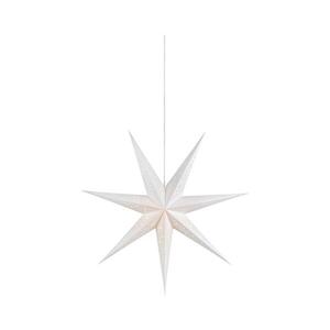 Imagine Markslöjd 703876 - Decorațiune de Crăciun SOLVALLA, Ø 75 cm, 1xE14/25W/230V, albă