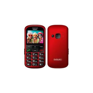 Imagine Evolveo EasyPhone XS - telefon mobil pentru seniori, roșu