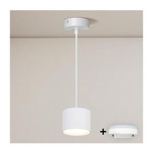 Imagine BRILAGI - Lustră LED RGB reglabilă pe cablu STRIPY 1xGX53/14W/230V pr. 82 mm Wi-Fi Tuya albă