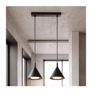 Imagine BRILAGI - LED Lustră suspendată pe cablu CONE DOUBLE 2xGX53/15W/230V neagră