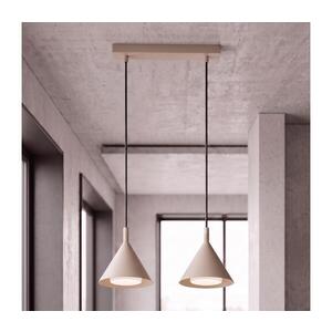 Imagine BRILAGI - LED Lustră pe cablu CONE DOUBLE 2xGX53/15W/230V bej