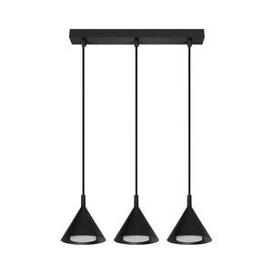 Imagine BRILAGI - LED Lustră suspendată pe cablu CONE TRIPLE 3xGX53/15W/230V negru