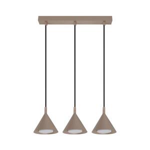 Imagine BRILAGI - LED Lustră suspendată pe cablu CONE TRIPLE 3xGX53/15W/230V bej