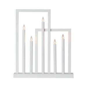 Imagine Sfeșnic de Crăciun FRAME 5xE10/3W/230V alb Eglo 410951