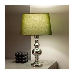 Imagine BRILAGI - Lampă de masă CERIA 1xE27/60W/230V Ø 30 cm crom lucios/verde