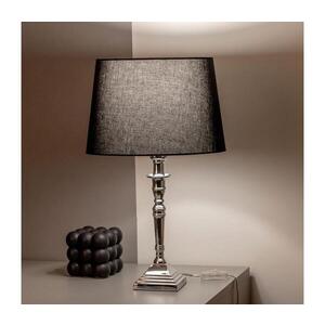 Imagine BRILAGI - Lampă de masă CERIA 1xE27/60W/230V Ø 30 cm argintie/neagră