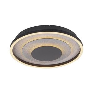 Imagine JUST LIGHT. 14409-21 - Plafonieră LED GLITTY LED/22W/230V Ø 40 cm neagră