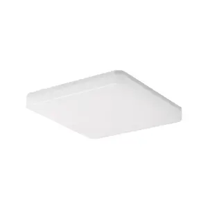 Imagine Plafoniera inteligenta LED Tellur, Wi-Fi, 24 W, Patrata, Lumina ajustabila