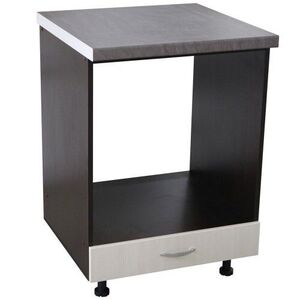 Imagine Corp pentru cuptor incorporabil cu sertar Sofia, cu blat beton, 60 x 85 x 60 cm