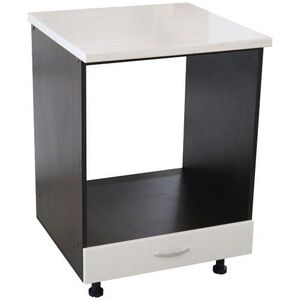 Imagine Corp pentru cuptor incorporabil cu sertar Sofia, cu blat Travertin, 60 x 85 x 60 cm