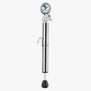 Imagine Pompa pneumatica pentru capac flotant cisterna inox cu manometru | Toscana Inox