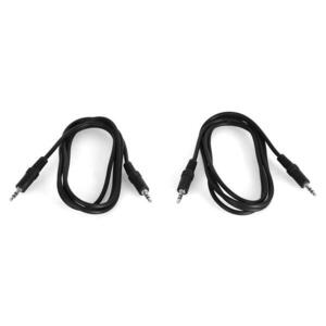 Imagine Auna Cablu jack 3.5 mm, lungime de 1, 5 m, 2 buc/set