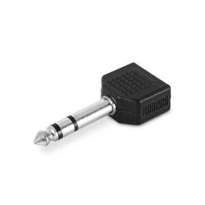 Imagine Auna 2 x 3, 5 mm conector TRS 1 x 6.3mm Adaptor TRS